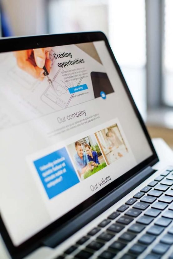 website-design-laptop-screen